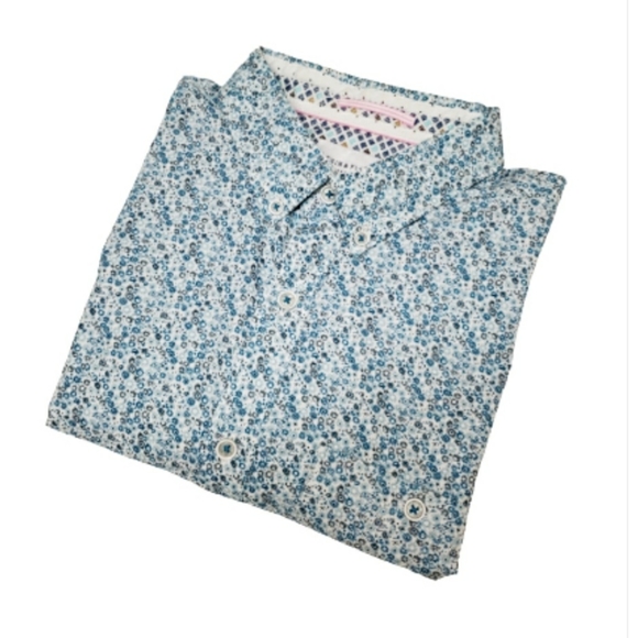 Denim & Flower | Slim Fit Button Down L/S Shirt Lg - Picture 2 of 5